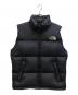 THE NORTH FACE（ザ ノース フェイス）の古着「NUPTSE VEST」｜ブラック