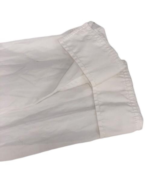 yohji yamamoto+noir（ヨウジヤマモトプリュスノアール）yohji yamamoto+Noir (ヨウジヤマモトプリュスノアール) 長袖ブラウス ホワイト サイズ:1の古着・服飾アイテム