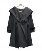 MaxMaraマックスマーラ）の古着「フーデッドコート」｜ブラック