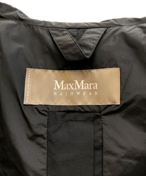 MaxMara（マックスマーラ）MaxMara (マックスマーラ) フーデッドコート ブラック サイズ:42の古着・服飾アイテム