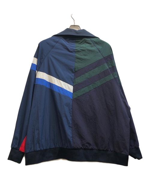 etsinta（エシンタ）etsinta (エシンタ) リメイクナイロンスタンドジャケット ネイビー サイズ:ONEの古着・服飾アイテム