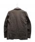 COMME des GARCONS HOMME DEUX (コムデギャルソン オム ドゥ) ポリ縮絨テーラードジャケット ブラウン サイズ:M：36000円