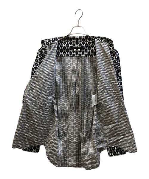 COMME des GARCONS HOMME DEUX（コムデギャルソン オム ドゥ）COMME des GARCONS HOMME DEUX (コムデギャルソン オム ドゥ) 総柄シャツ ブラック サイズ:Mの古着・服飾アイテム