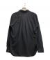 COMME des GARCONS HOMME DEUX (コムデギャルソン オム ドゥ) ポリ縮絨L/Sシャツ ブラック サイズ:M：23000円
