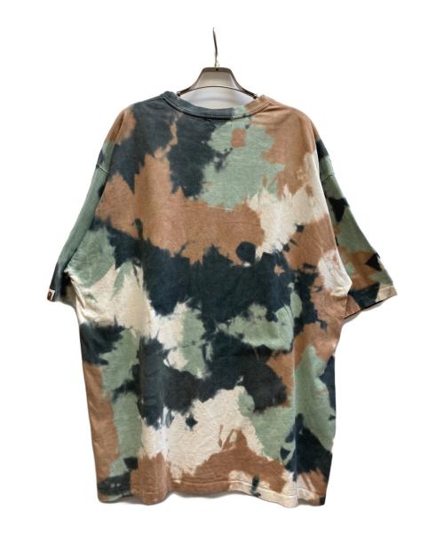 A BATHING APE（アベイシングエイプ）A BATHING APE (アベイシングエイプ) タイダイパターンTシャツ/001CSJ301006M マルチカラー サイズ:2XLの古着・服飾アイテム