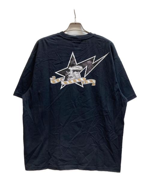 A BATHING APE（アベイシングエイプ）A BATHING APE (アベイシングエイプ) GRAPHIC RELAXED FIT TEE/001CSJ201019I ブラック サイズ:XLの古着・服飾アイテム