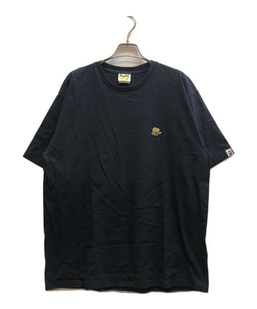 A BATHING APE（アベイシングエイプ）A BATHING APE (アベイシングエイプ) ワンポイントTシャツ/001TEJ801063M ブラック サイズ:2XLの古着・服飾アイテム