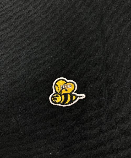 A BATHING APE（アベイシングエイプ）A BATHING APE (アベイシングエイプ) ワンポイントTシャツ/001TEJ801063M ブラック サイズ:2XLの古着・服飾アイテム