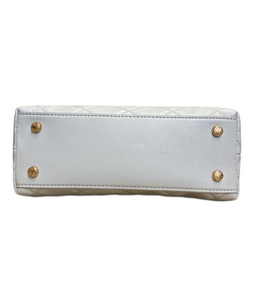 CHARLES & KEITH（チャールズアンドキース）CHARLES & KEITH (チャールズ＆キース) アルヴァ キルトチェーンストラップトップハンドルバッグ ブルーの古着・服飾アイテム