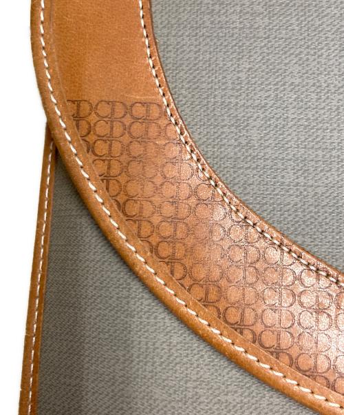 Christian Dior（クリスチャン ディオール）Christian Dior (クリスチャン ディオール) CDロゴセカンドバッグ グレーの古着・服飾アイテム