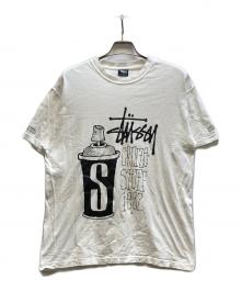 stussy（ステューシー）の古着「スプレー缶Tシャツ/CRUIZE STUFF 1992 TEE」｜ホワイト