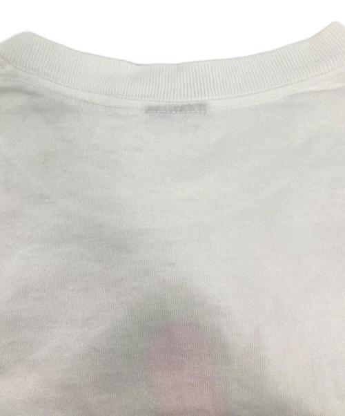 stussy（ステューシー）stussy (ステューシー) HECTIC (ヘクティク) デラステューTシャツ ホワイト サイズ:LARGEの古着・服飾アイテム