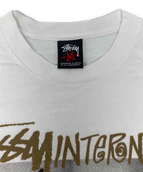 stussy（ステューシー）stussy (ステューシー) プリントTシャツ ホワイト サイズ:Mの古着・服飾アイテム