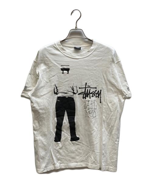 stussy（ステューシー）stussy (ステューシー) WORK WEAR TEE ホワイト サイズ:Mの古着・服飾アイテム
