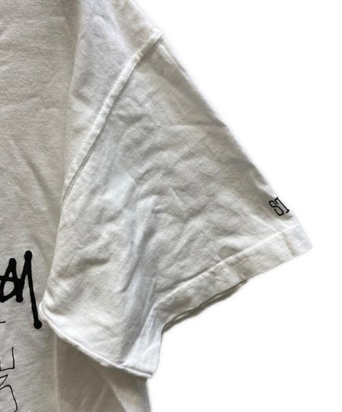 stussy（ステューシー）stussy (ステューシー) WORK WEAR TEE ホワイト サイズ:Mの古着・服飾アイテム