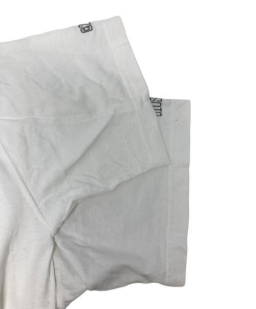 stussy（ステューシー）stussy (ステューシー) Fall 86 プリントTシャツ/25周年記念 ホワイト サイズ:Lの古着・服飾アイテム