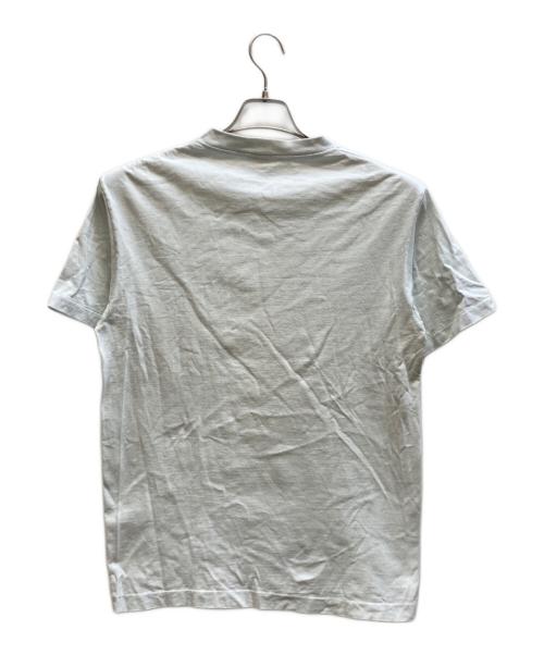 stussy（ステューシー）stussy (ステューシー) プリントTシャツ/Fly me to the moon ブルー サイズ:Mの古着・服飾アイテム