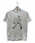 stussy（ステューシー）の古着「プリントTシャツ/Fly me to the moon」｜ブルー