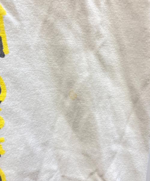 stussy（ステューシー）stussy (ステューシー) プリントTシャツ ホワイト サイズ:Lの古着・服飾アイテム