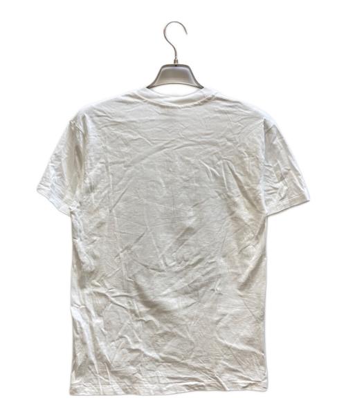 Hanes（ヘインズ）Hanes (ヘインズ) 90`sプリントTシャツ/HERB RITTS ホワイト サイズ:Mの古着・服飾アイテム