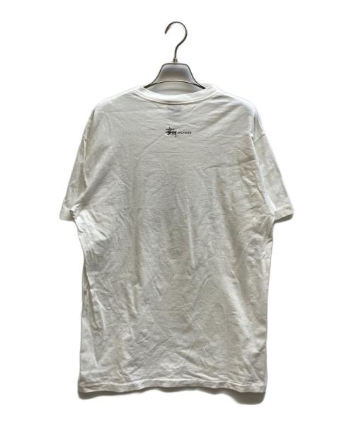 stussy（ステューシー）stussy (ステューシー) フォトTシャツNixon ホワイト サイズ:Lの古着・服飾アイテム