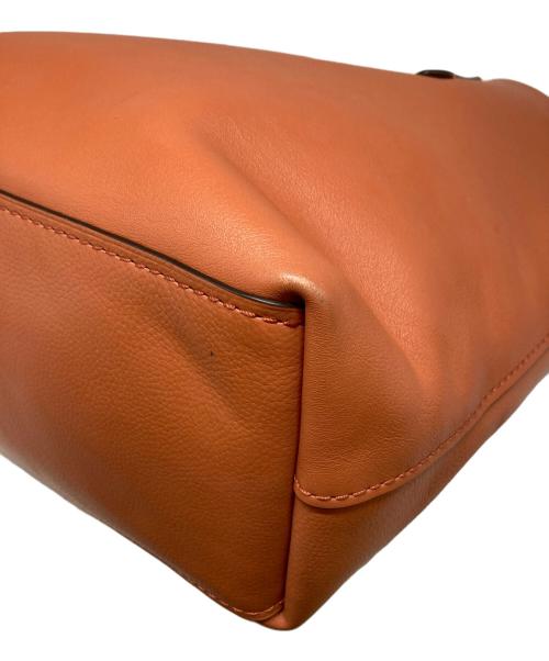 COACH（コーチ）COACH (コーチ) トートバッグ オレンジの古着・服飾アイテム