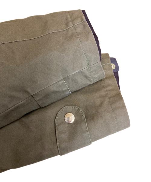 MACKINTOSH（マッキントッシュ）MACKINTOSH (マッキントッシュ) KITSUNE (キツネ) キルティングライナー付 フーデッド ブルゾン グリーン サイズ:38の古着・服飾アイテム