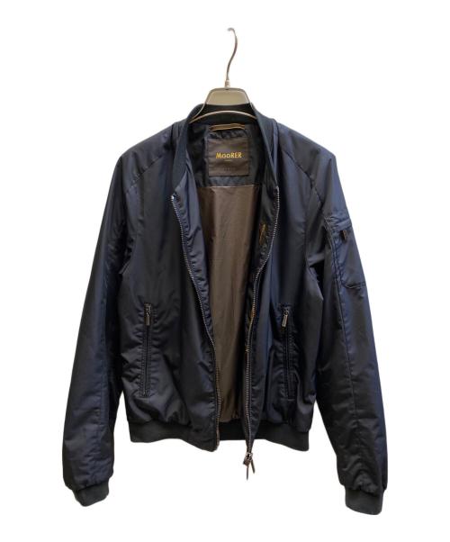 MOORER（ムーレー）MOORER (ムーレー) CORELLI WK MA-1ジャケット ブラック サイズ:46の古着・服飾アイテム