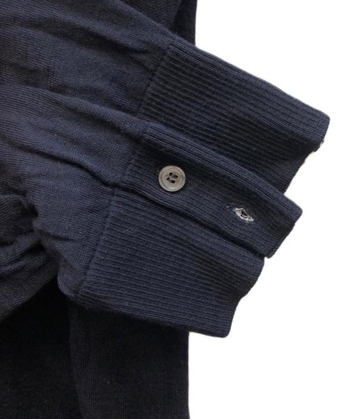 Thom Browne（トムブラウン）Thom Browne (トムブラウン) メリノウール4BARクルーネックニット ネイビー サイズ:1の古着・服飾アイテム