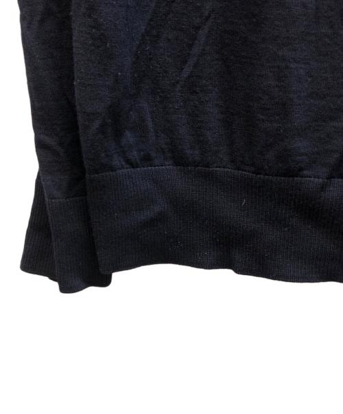 Thom Browne（トムブラウン）Thom Browne (トムブラウン) メリノウール4BARクルーネックニット ネイビー サイズ:1の古着・服飾アイテム