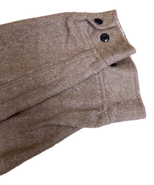 MELTON（メルトン）melton (メルトン) ウールスポーツジャケット ブラウン サイズ:Lの古着・服飾アイテム