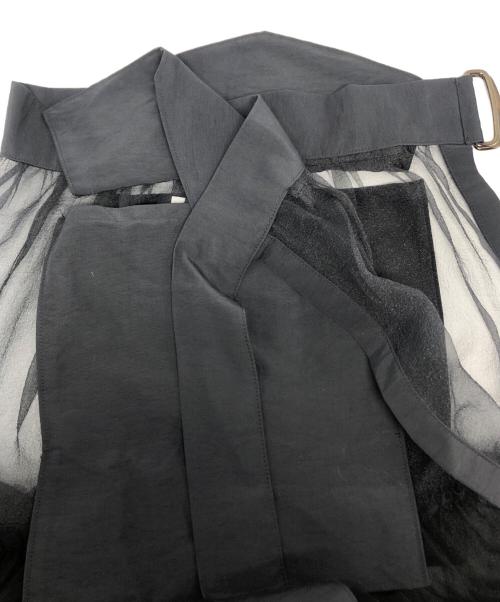 MAISON SPECIAL（メゾンスペシャル）MAISON SPECIAL (メゾンスペシャル) チュールスカート ブラック サイズ:Freeの古着・服飾アイテム