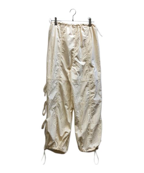 MAISON SPECIAL（メゾンスペシャル）MAISON SPECIAL (メゾンスペシャル) サイドリボン2WAYパンツ ホワイト サイズ:-の古着・服飾アイテム