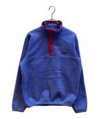 Patagoniaパタゴニア）の古着「シンチラハーフスナップフリース」｜ブルー