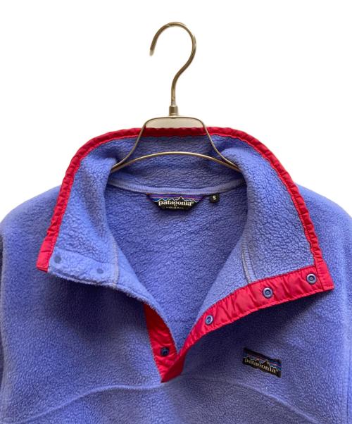 Patagonia（パタゴニア）Patagonia (パタゴニア) シンチラハーフスナップフリース ブルー サイズ:Sの古着・服飾アイテム