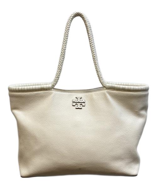 TORY BURCH（トリーバーチ）TORY BURCH (トリーバーチ) トートバッグ アイボリーの古着・服飾アイテム