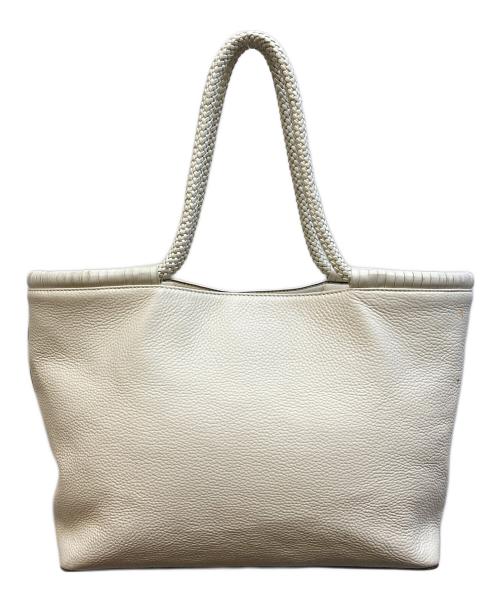 TORY BURCH（トリーバーチ）TORY BURCH (トリーバーチ) トートバッグ アイボリーの古着・服飾アイテム