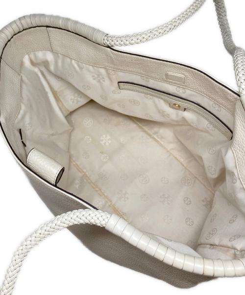 TORY BURCH（トリーバーチ）TORY BURCH (トリーバーチ) トートバッグ アイボリーの古着・服飾アイテム