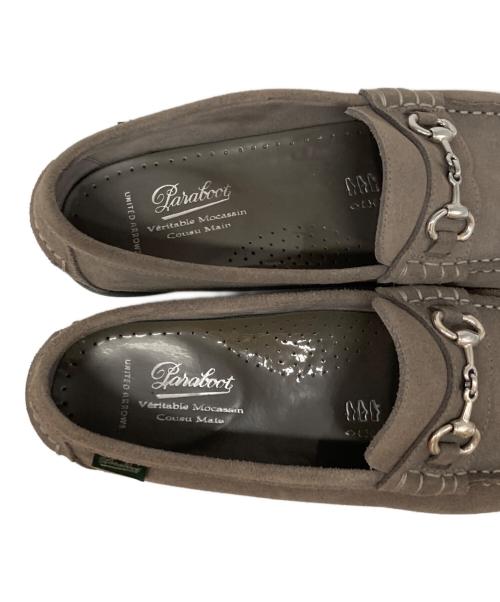 UNITED ARROWS（ユナイテッドアローズ）UNITED ARROWS (ユナイテッドアローズ) PARABOOT (パラブーツ) CORAUX F MORS/MARINE R グレー サイズ:4の古着・服飾アイテム