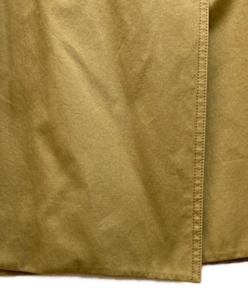 CELINE（セリーヌ）CELINE (セリーヌ) ベルト付ロングラップスカート オリーブ サイズ:36の古着・服飾アイテム