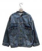 IENAイエナ）の古着「リメイクルーズデニムブルゾン」｜インディゴ