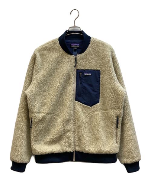 Patagonia（パタゴニア）Patagonia (パタゴニア) ボアブルゾン アイボリー サイズ:Lの古着・服飾アイテム