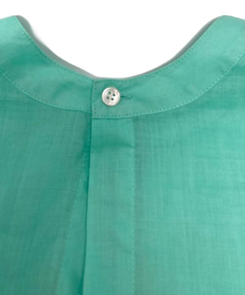 BEARDSLEY（ビアズリー）BEARDSLEY (ビアズリー) リネンギャザーチュニック/bez1041504A0003 グリーン サイズ:Fの古着・服飾アイテム