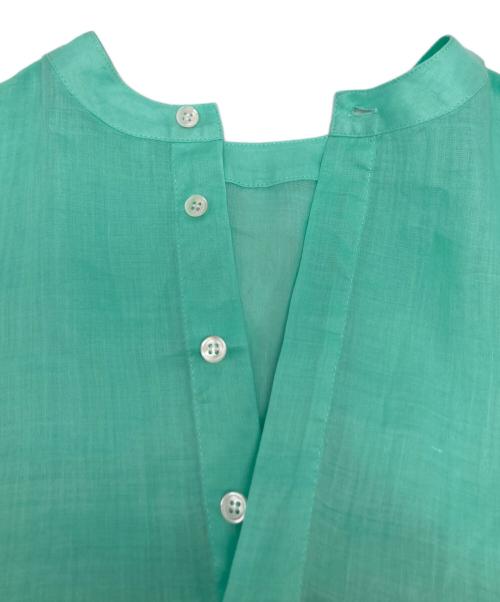 BEARDSLEY（ビアズリー）BEARDSLEY (ビアズリー) リネンギャザーチュニック/bez1041504A0003 グリーン サイズ:Fの古着・服飾アイテム