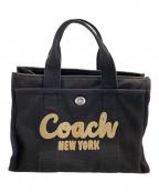 COACHコーチ）の古着「カーゴトート」｜ブラック