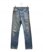 LEVI'Sリーバイス）の古着「90's501ダメージデニムパンツ」｜インディゴ