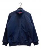 OAKLEYオークリー）の古着「ニット切替ジャケット」｜ネイビー