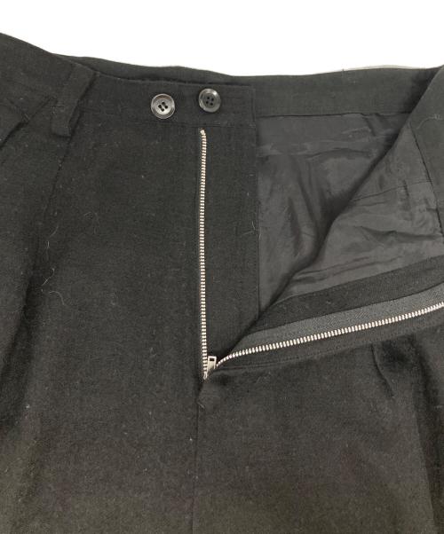 Y's（ワイズ）Y's (ワイズ) ウールワイドパンツ ブラック サイズ:1の古着・服飾アイテム