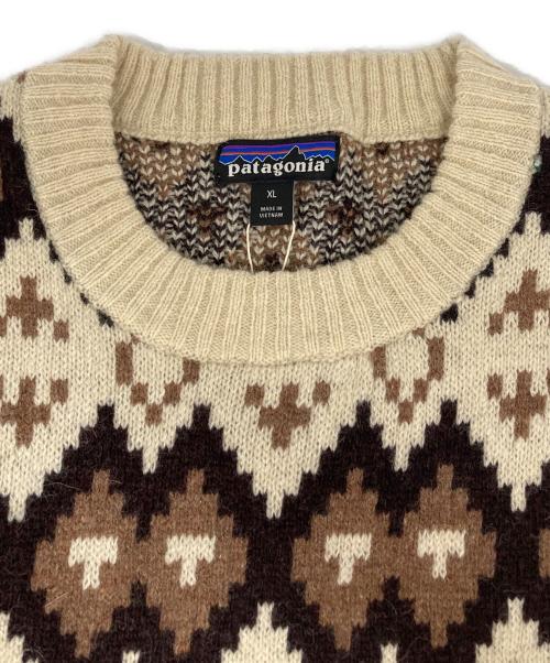 Patagonia（パタゴニア）Patagonia (パタゴニア) リサイクル・ウールブレンド・セーター アイボリー サイズ:XL 未使用品の古着・服飾アイテム