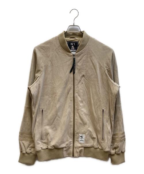 adidas（アディダス）adidas (アディダス) NEIGHBORHOOD (ネイバーフッド) NH SUEDE TT ベージュ サイズ:XOの古着・服飾アイテム